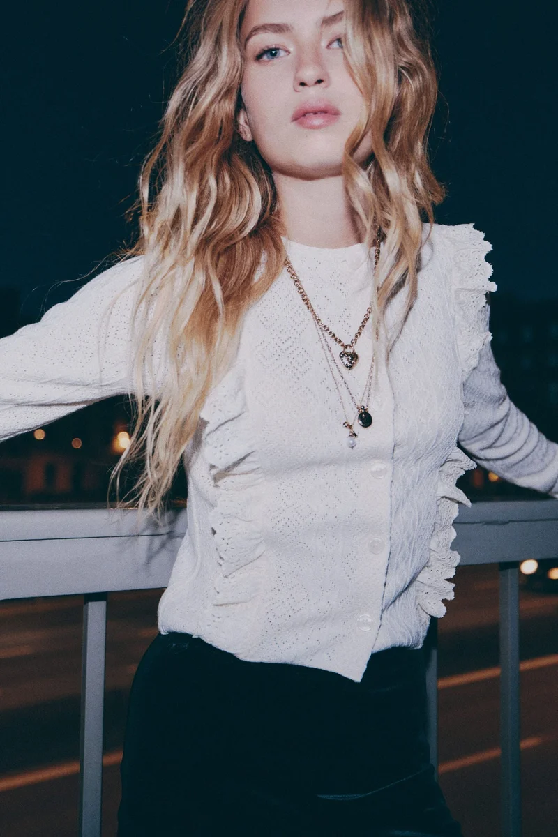 اتش اند ام كارديغان بتفاصيل مكشكشة